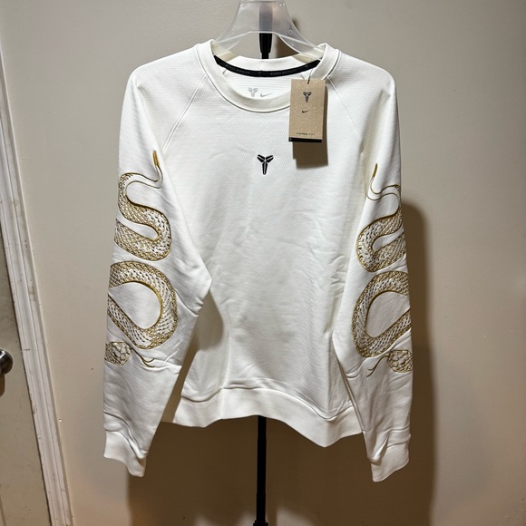 Nike Other - Nike Men’s Kobe Year of Mamba Thermal Crewneck White [HQ4697-133] Size Large
